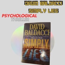 Simply Lies - Hardcover By Baldacci, David - Excellent  Psychological Th... - £11.48 GBP