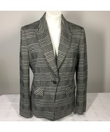 Elie Tahari Blazer Size 12 Houndstooth Jacket - $39.99