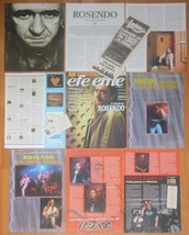 ROSENDO MERCADO lote prensa 1980s/00s clippings Rock Español Leño revist... - $15.13