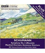Schumann Symphony No. 3 (Rhenish) Manfred Overture, Genoveva Overture: B... - $73.73 MXN