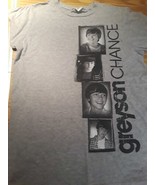 Greyson Chance Music T-Shirt Men&#39;s S Gray - $12.86 CAD