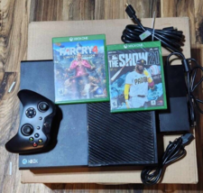 Xbox One 1TB Console BUNDLE with Controller, 2 Games, and Cables!  Works Perfect - £102.55 GBP