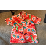 Vintage Pacific Isola Creations Camicia Hawaiana Bottoni Manica Corta Av... - $45.44 CAD