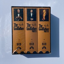 The Godfather Movie Collection VHS Part 1, 2, 3, 6-Tape Set, Widescreen THX 1997 - £26.12 GBP