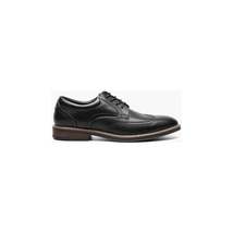 Men's Nunn Bush Centro Flex Wingtip Oxford Party Shoes Black 84983-001 image 7
