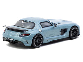 Mercedes Benz SLS AMG Black Series Matte Blue Diecast - $19.87