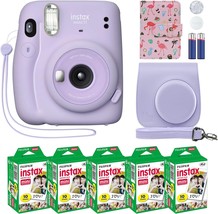 Fujifilm Instax Mini 11 Instant Camera, Lilac Purple Custom Case, Fuji Instax - £135.01 GBP