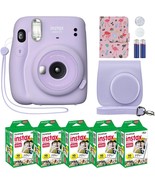 Fujifilm Instax Mini 11 Instant Camera, Lilac Purple Custom Case, Fuji I... - £132.38 GBP