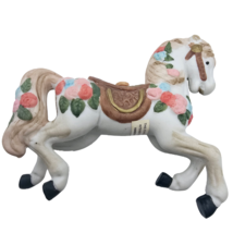 Hallmark Ornament Tobin Fraley Porcelain Carousel Horse Without Stand - $9.79