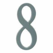 Whitehall Products DeSign-it Standard Plaque, Number &quot;8&quot;, Brushed Nickel - £15.28 GBP