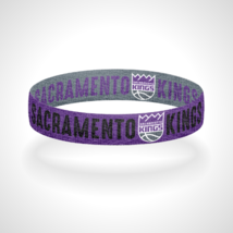 Reversible Sacramento Kings Bracelet Wristband Sacramento Proud - $11.88+