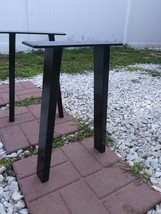 Bench metal legs, Metal Bench Table Base, Custom Made Metal Legs - £159.04 GBP