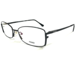 Fendi Eyeglasses Frames F960 001 Black Square Full Wire Rim 52-16-135 - £37.20 GBP