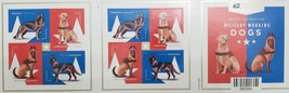 Military Working Dogs - 2019 USPS 20 Forever Stamps Sheet - $19.95