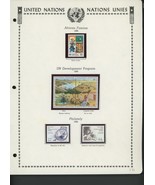 United Nations New York Stamps 1986 II - $10.00