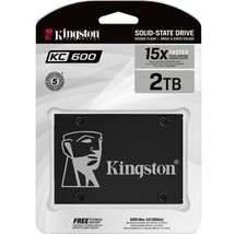 Kingston KC600 2TB 2.5&quot; SATA Internal Solid State Drive SKC600/2048G - $305.99