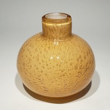 Anthropologie Sunset Park 4&quot; Hand Blown Art Glass Cased Bud Vase Diffuser Modern - £20.25 GBP