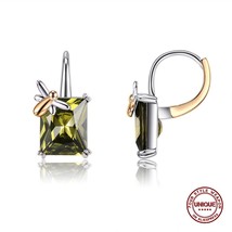 ZEMIOR Earrings For Women Charms Fashion Jewelry Cute Angel Earring With Square  - £11.17 GBP
