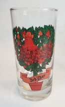 Twelve Days of Christmas 3rd Day Glass Tumbler 3 French Hens Amer. Indiana Glass - £6.59 GBP