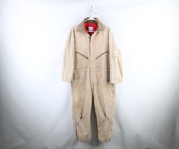Vintage 90s Walls Mens Large Thrashed Quilt Lined Insulated Coveralls Bi... - $59.35