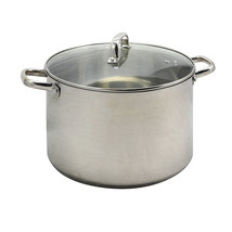 Oster Adenmore 16 Quart Stainless Steel Stock Pot With Tempered Glass Lid - $2,102.89 MXN