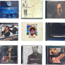 Eric Clapton 10 CD Lot Best Unplug BB 24 Nights Pilgrim Sock Cradle Journeyman - £57.96 GBP