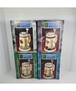 Budweiser / Ducks Unlimited Waterfowl Flyway series Steins Set of 4 Excellent - $118.79