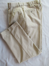 Dockers pants pleated comfort  waist beige marked 34/30 actual 34/29 - $13.67