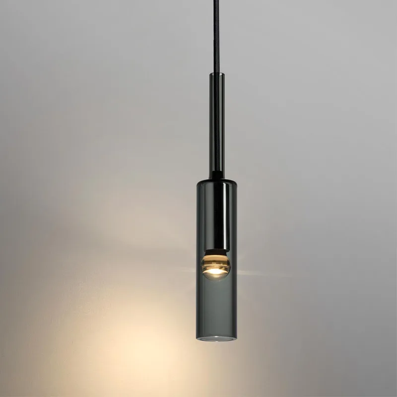 Modern LED Pendant Lights Glass Hanging Lamps Living Room Bedroom Light ... - $65.82+
