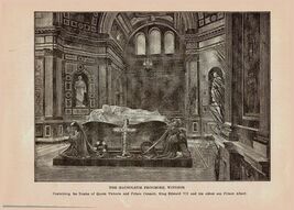 Antique 1910 Print The Life Of King Edward VII and Career of King George... - $29.08 CAD