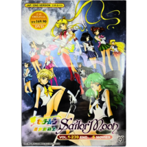 Anime Dvd Sailor Moon Sea 1-6 Vol.1-239 End + 5 Movie English Dubbed - £53.93 GBP