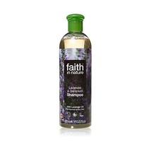 Faith In Nature Lavender &amp; Geranium Soothing Shampoo Normal To Dry Hair 400ml  - £12.87 GBP