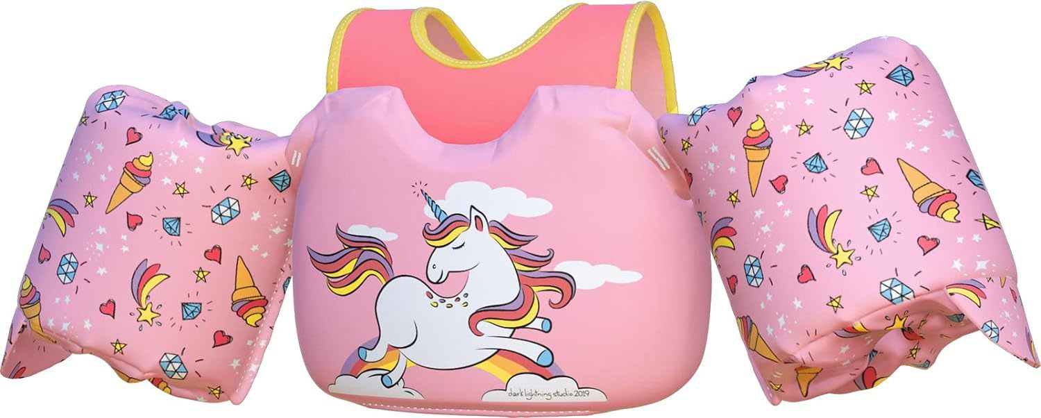 Toddler Floaties, Swim Vest For Boys And Girls Age 2-6 Years Old, 30-50 ... - $38.92