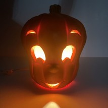 Vintage Casper Light Up Pumpkin Vintage 1995 Friendly Ghost Halloween Plug Works - £15.86 GBP