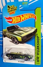 Hot Wheels 2014 Heat Fleet Series #213 &#39;69 Camaro Convertible Toys R Us Green - £8.63 GBP