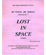 1965’s LOST IN SPACE: MY FRIEND, MR. NOBODY Episode #7 TV series script - $35.07 CAD