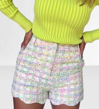 Storia pastel tweed shorts size S - $22.77
