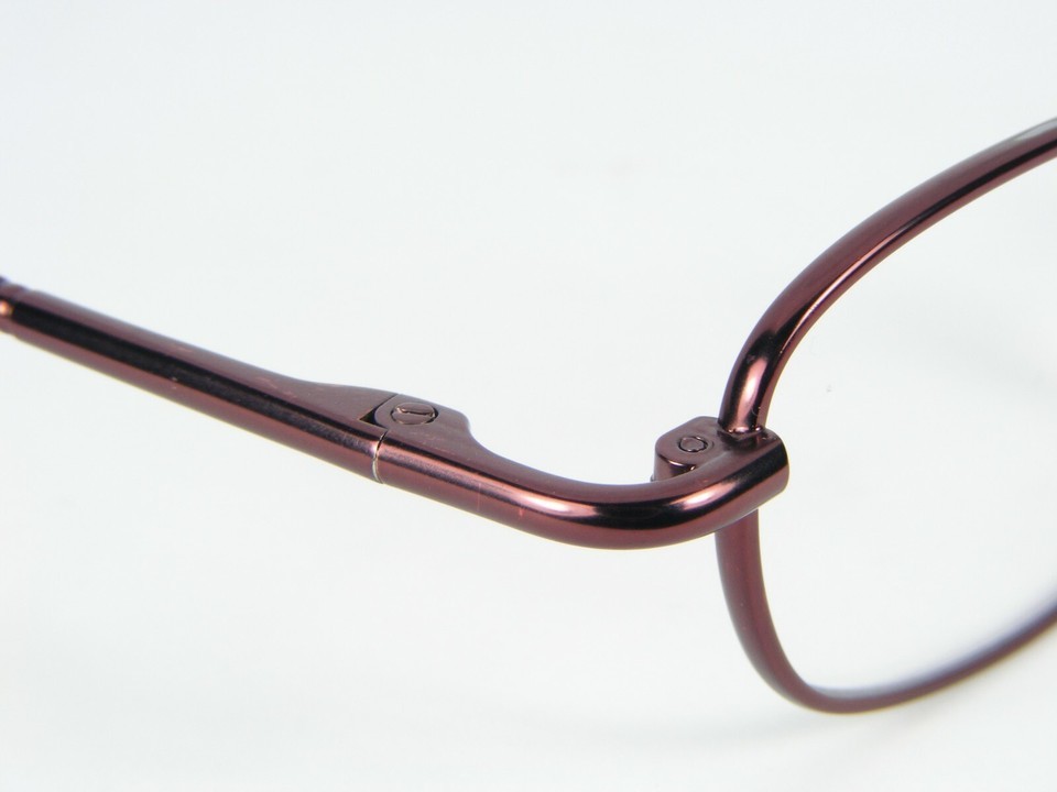 NEW Spec Tech EMBASSY BURGUNDY EYEGLASSES GLASSES METAL FRAME 47-19-135mm Item image 4