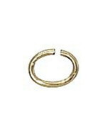 5mm Gold Filled Oval Jump Rings Open Diagonal Cut (10)  - £5.41 GBP