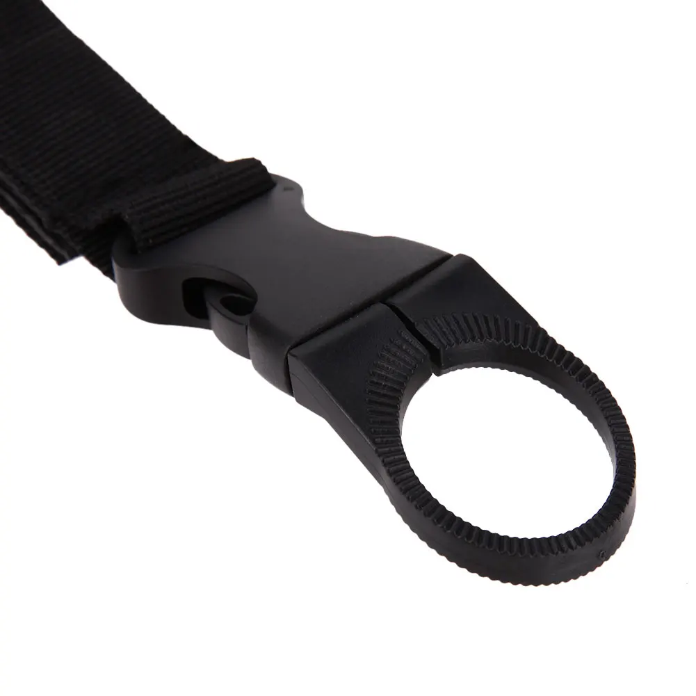 N webbing buckle hook water bottle holder clip edc climb carabiner belt backpack hanger thumb200