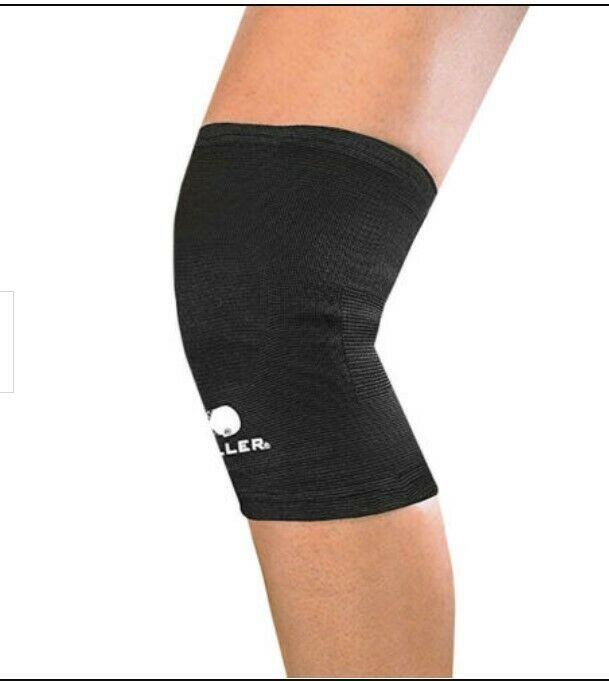 NEW Mueller Sports Medicine Lightweight Elastic Knee Support Sleeve - Black - $13.85 - $14.84