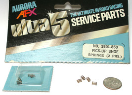 4pc 1977 Aurora Afx Speed Steer Ultra5 Pickup Shoe Springs 2pr Service Part #3801 - £3.91 GBP