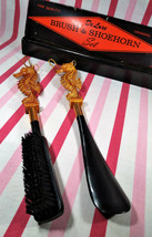 Swell Vintage Seahorse Deluxe Brush &amp; Shoe Horn Set By Carrib Sea World ... - $20.00