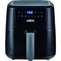 Salton - Digital Air Fryer XL, 5L Capacity, 1400W, with 8 Preset Functions, Blac - £103.72 GBP