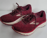 BROOKS Womens 8 B Anthem 2 Athletic Running Shoes Sneakers Red Wine 1202... - $28.99