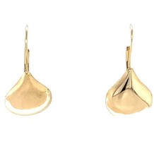 14k Yellow Gold Tear Shaped Earrings 1.5g - £144.74 GBP