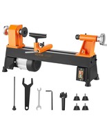 VEVOR Benchtop Wood Lathe, 10 in x 18 in, 0.5 HP 370W Power Wood Turning... - €612,81 EUR