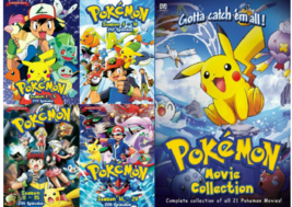 Pokemon Usa Version Collection (Season 1 - 20 + 21 Movies) Dvd All Region - £193.87 GBP