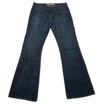 Joe&#39;s Iggy Denim Blue Jeans ~ Sz 28 ~ Flare ~ Mid Rise ~ 31&quot; Inseam - £13.74 GBP