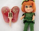 Vintage Little Kiddle Peter Pan Paniddle and Tinkerbell Dolls - $59.99